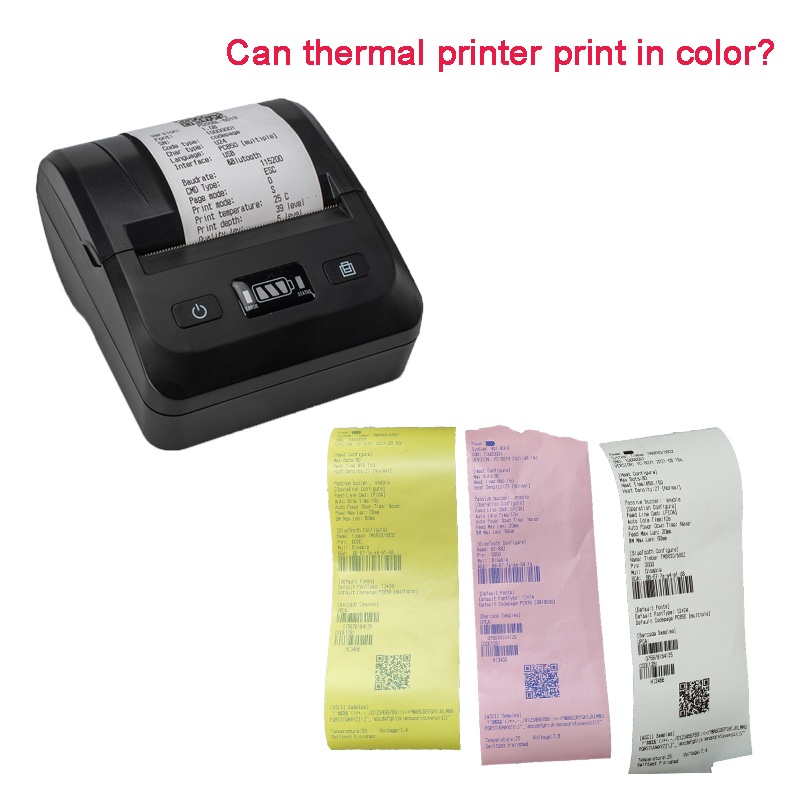 Bisakah Printer Thermal Bluetooth Mencetak Berwarna?