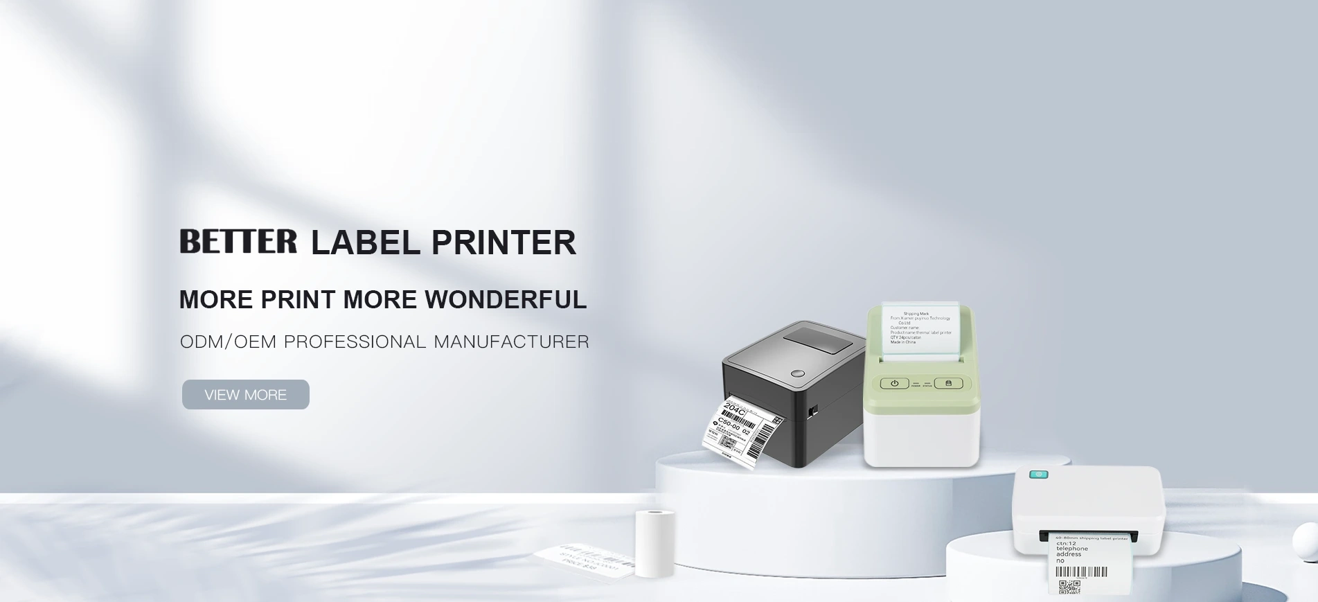 Pabrik Printer Label Profesional